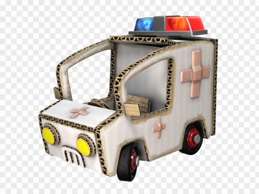 Ambulance LittleBigPlanet Karting 3 2 PlayStation PNG