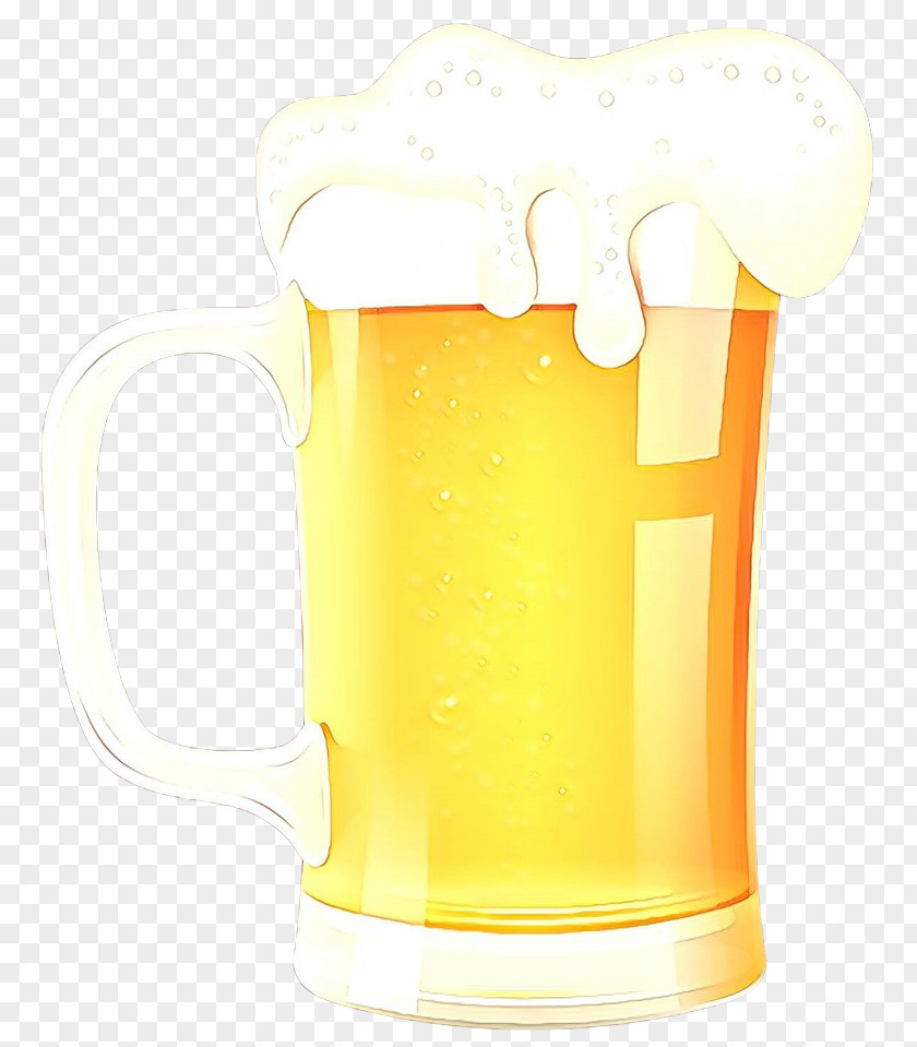 Beer Cocktail Mug Glass Pint Yellow Drink PNG