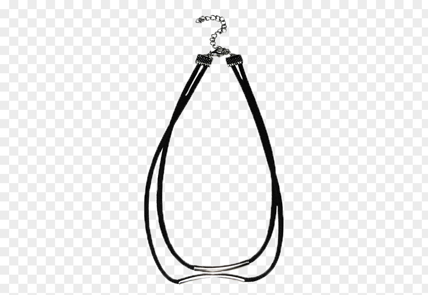 Double Layer Choker Necklace Body Jewellery .nl PNG