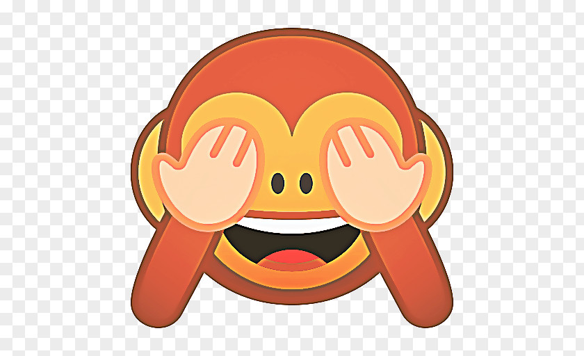 Fast Food Smile Monkey Emoji PNG