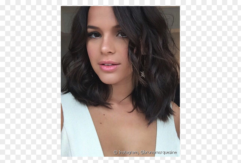 Hair Bruna Marquezine Hairstyle Fashion Wig PNG