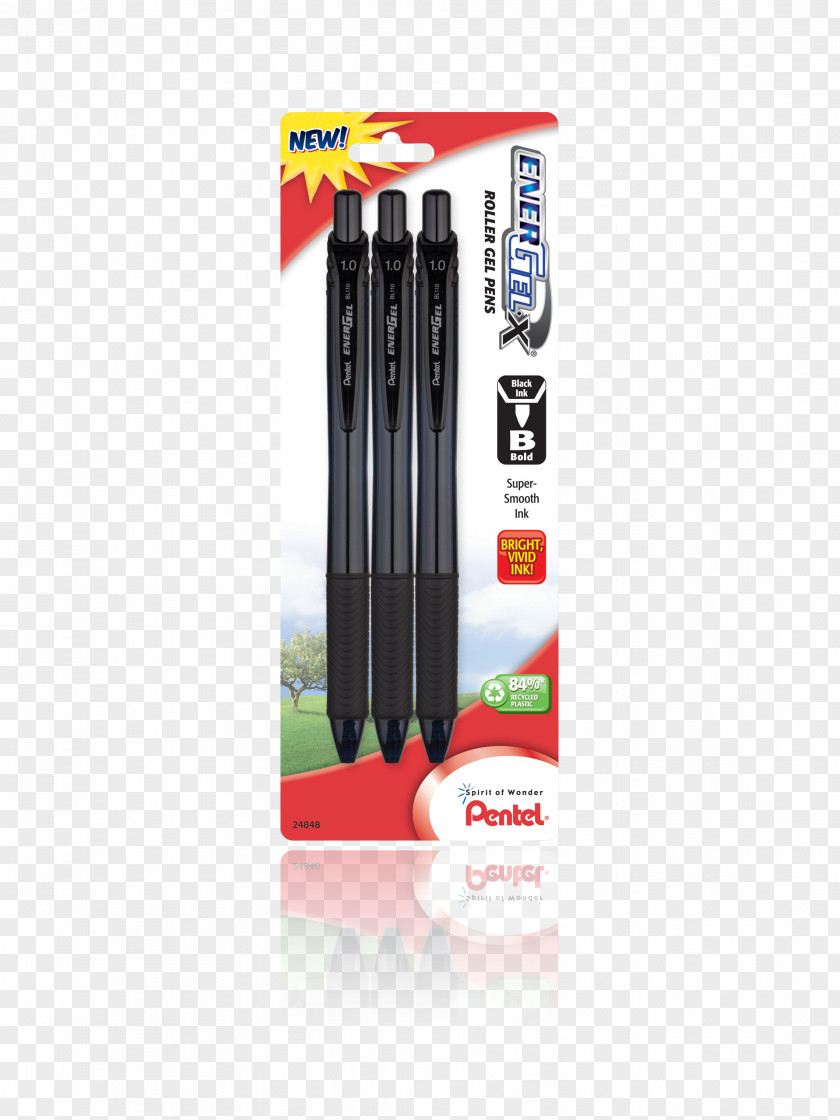 Pen Pentel EnerGel Deluxe RTX Liquid Gel Energel Paper PNG