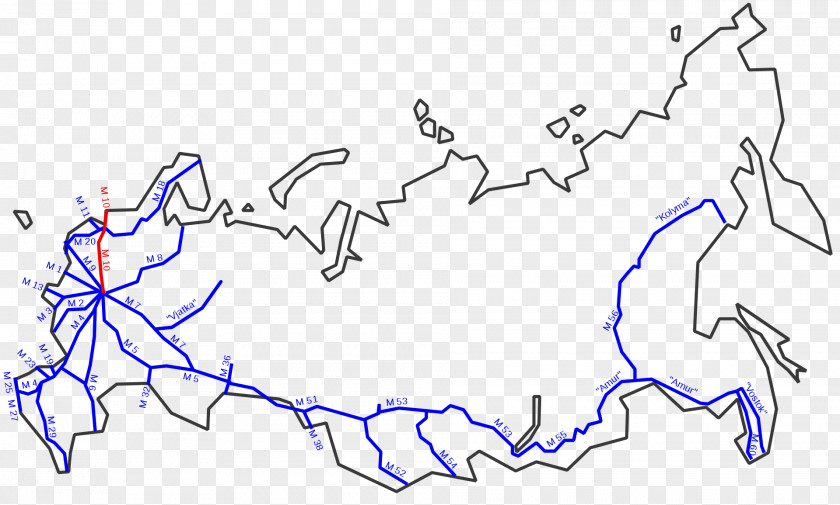 Road Trans-Siberian Highway Russian Federal Highways R297 R255 PNG