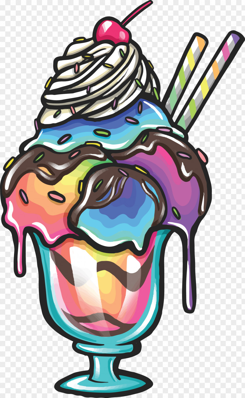 Sundae Art Psychedelia Psychedelic Drug PNG