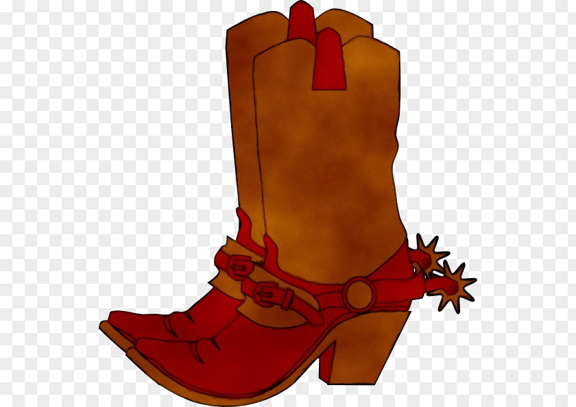 Carmine High Heels Footwear Boot Cowboy Shoe Durango PNG