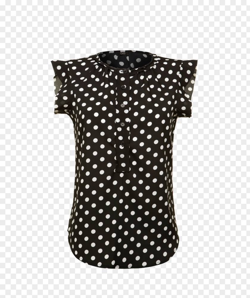 Dress Shirt Clothing Polka Dot Ruffle PNG