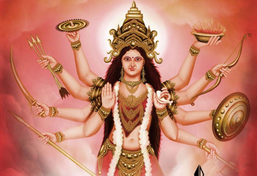 Goddess Durga Puja Navaratri Devi Shakti PNG