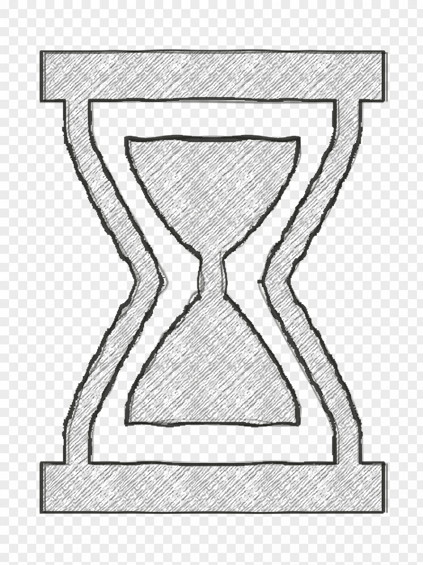 Icon Hourglass Sand Clock PNG