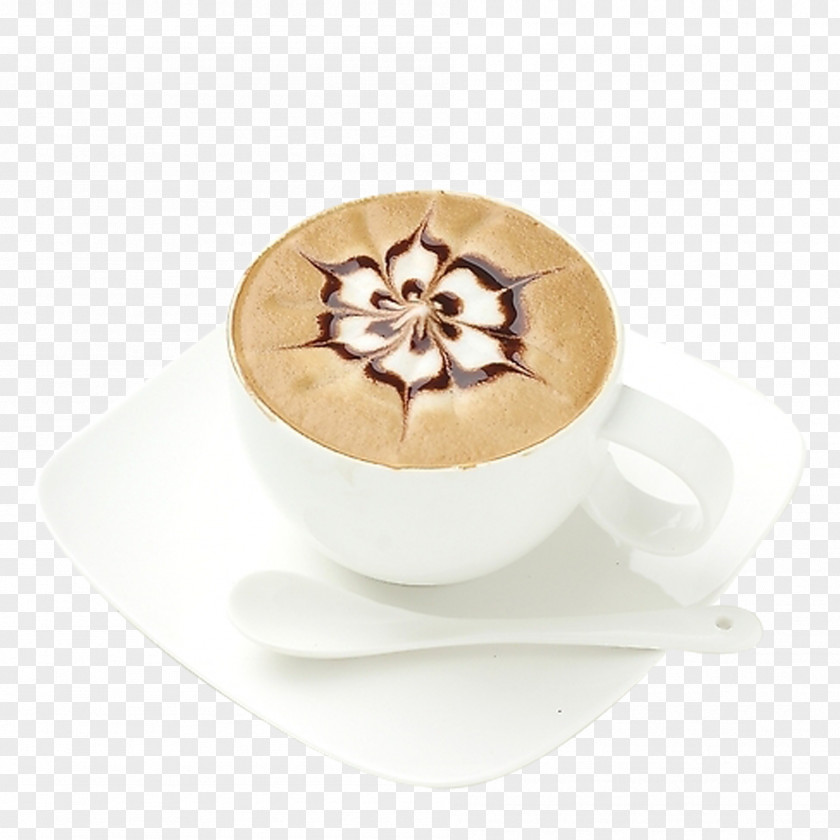 Latte Cappuccino Coffee Espresso Ristretto PNG