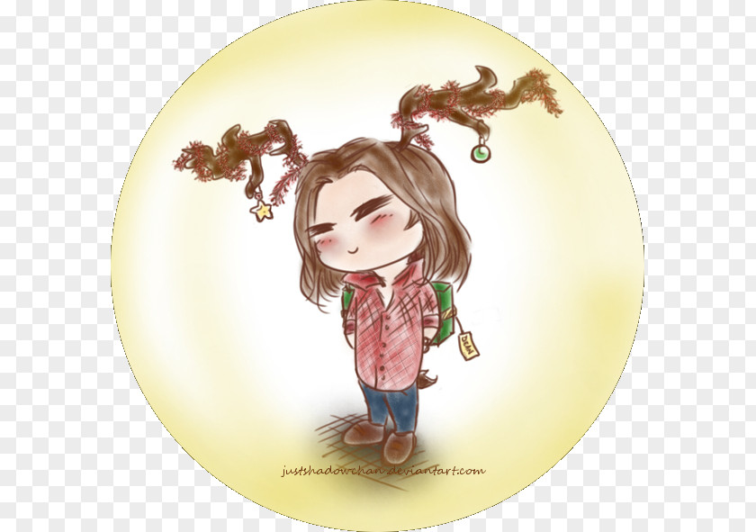 Sam Winchester Animated Cartoon Tableware PNG