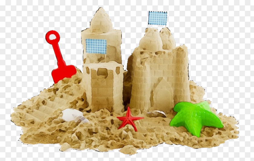 Aquarium Decor Building Sand Castles Playset PNG