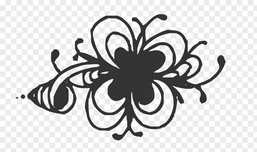 Flower Line Clip Art IMAGE. PNG