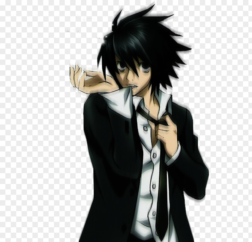 L Anime Death Note Near PNG Near, clipart PNG