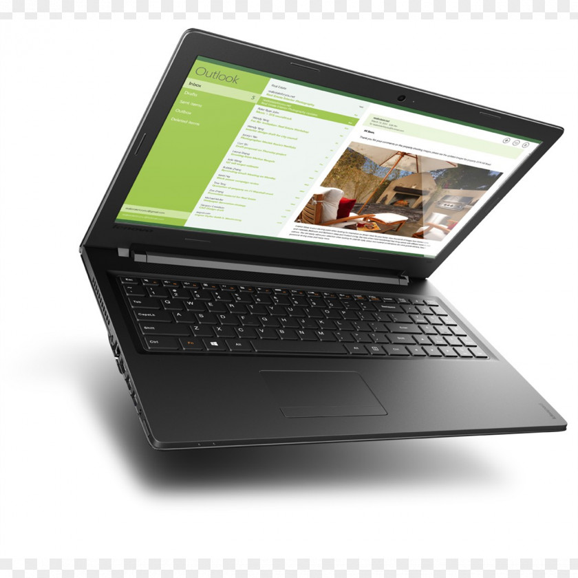 Laptop Intel Core I5 Lenovo Ideapad 100 (15) Computer PNG