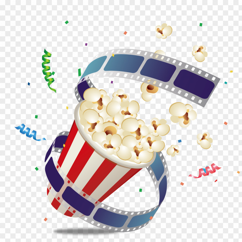 Movie Popcorn Photographic Film Cartoon PNG