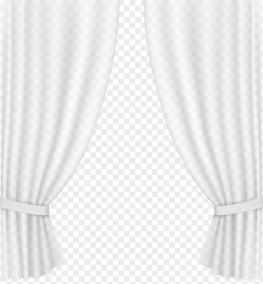 Transparent Curtain White Clip Art Image Black And Textile Pattern PNG