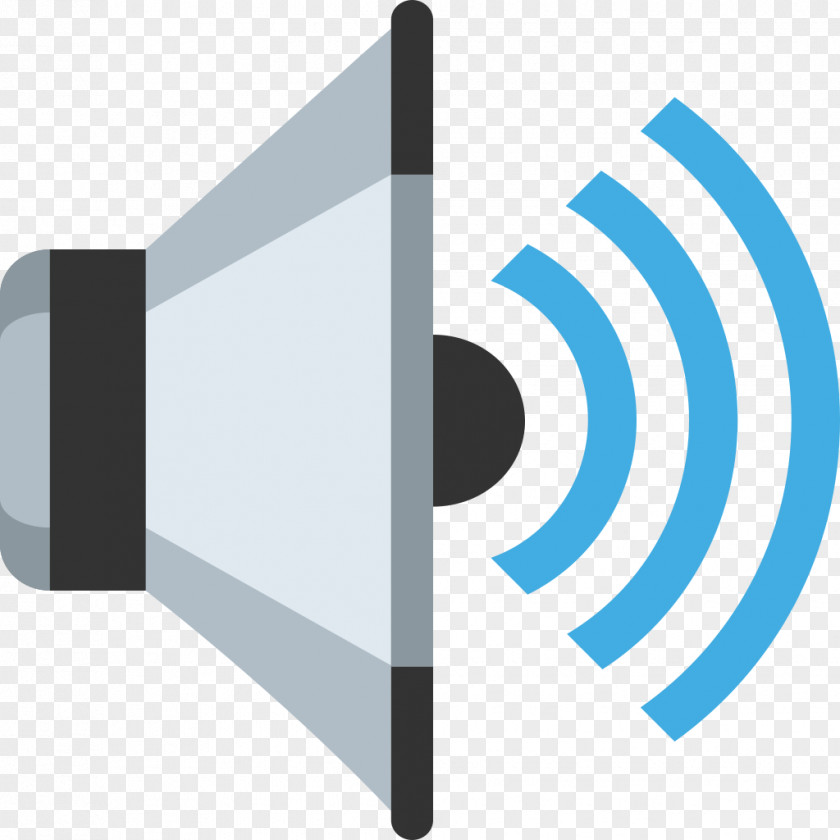 Volume Emoji Sound Loudspeaker Object Acoustic Wave PNG