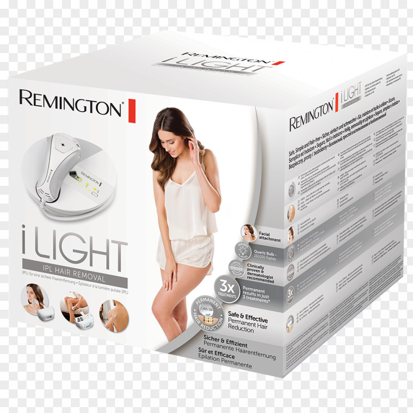 Ipl Intense Pulsed Light Laser Hair Removal Fotoepilazione Remington Products PNG