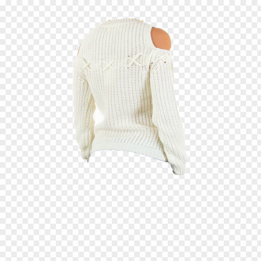 Off-white Outerwear Sweater Shoulder Sleeve PNG