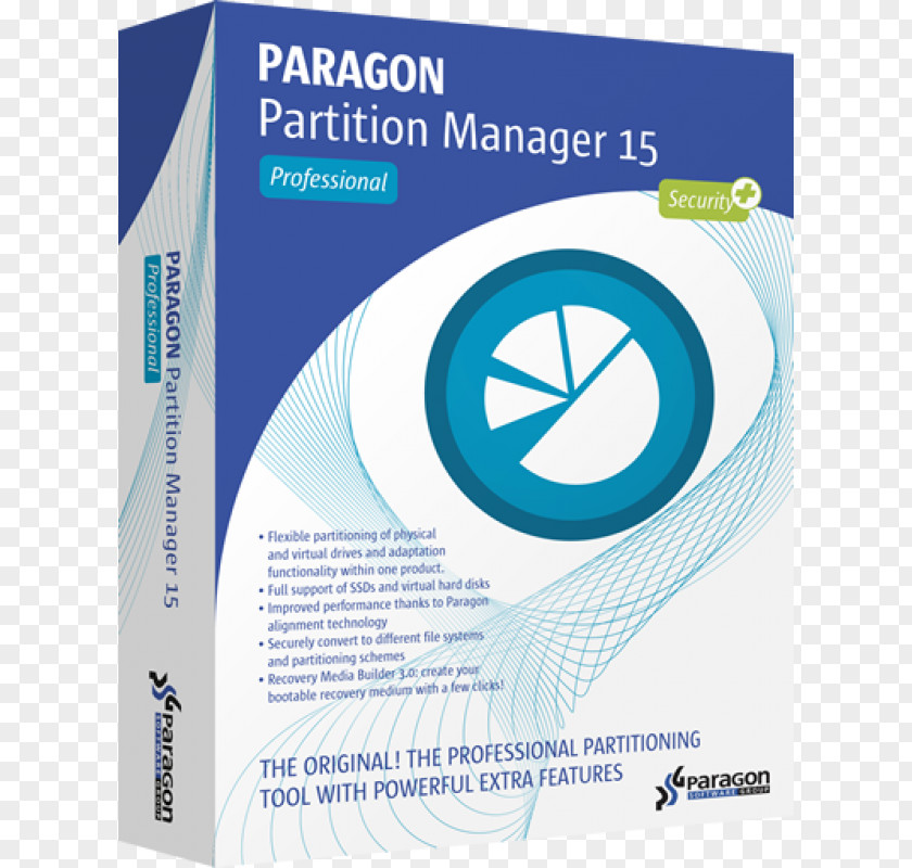 Paragon Partition Manager Software Group Disk Partitioning Hard Drives PNG