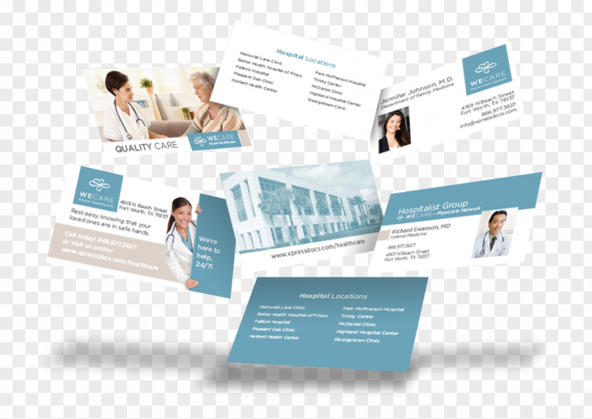 Real Estate Business Card Health Care Xpressdocs Cards Home Service PNG