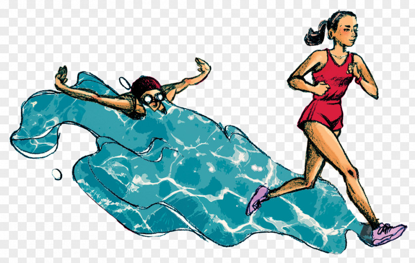 Swimming Illustration Cartoon Shoe Recreation Clip Art PNG