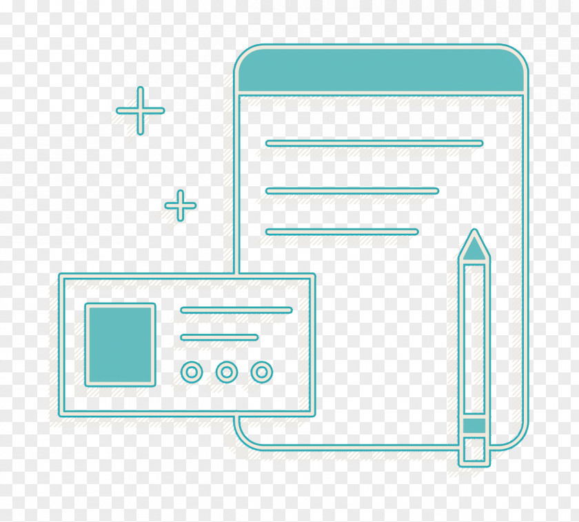 Technology Text Branding Icon Pen PNG