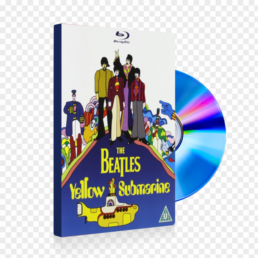Yellow Submarine Blu-ray Disc Songtrack The Beatles Film PNG