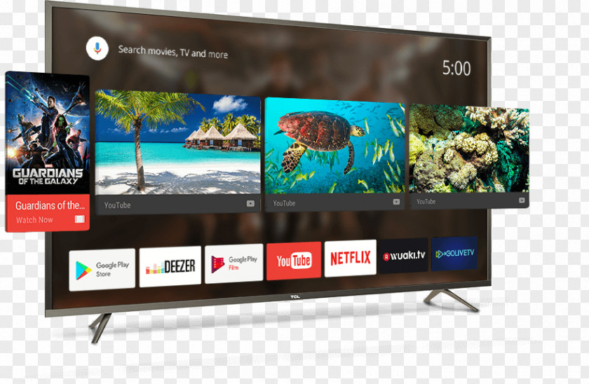 Android TCL Corporation LED-backlit LCD 4K Resolution TV PNG