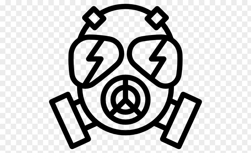 Biochemical Weapon Gas Mask Clip Art PNG