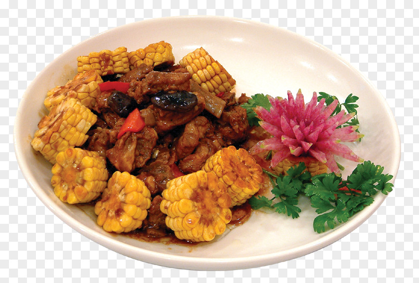 Corn Stew Ribs Spare Chinese Cuisine Pork PNG