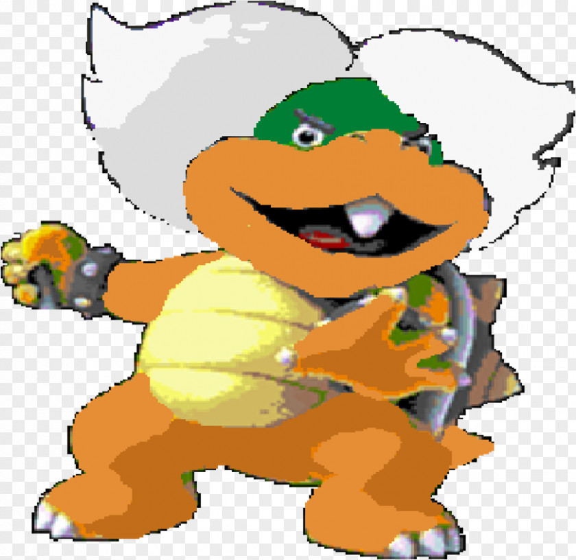 New Super Mario Bros. Wii Bowser World Paper PNG