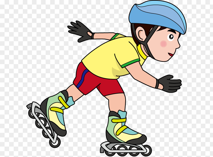 Roller Skates In-Line Inline Skating Ice Clip Art PNG