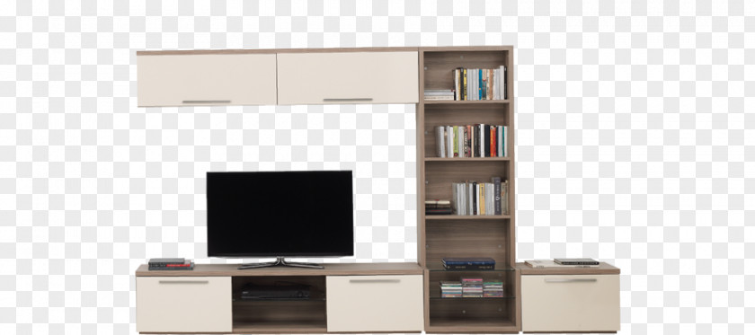 Table Shelf Television Furniture Room PNG