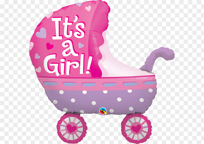 Balloon Infant Baby Transport Shower Child PNG