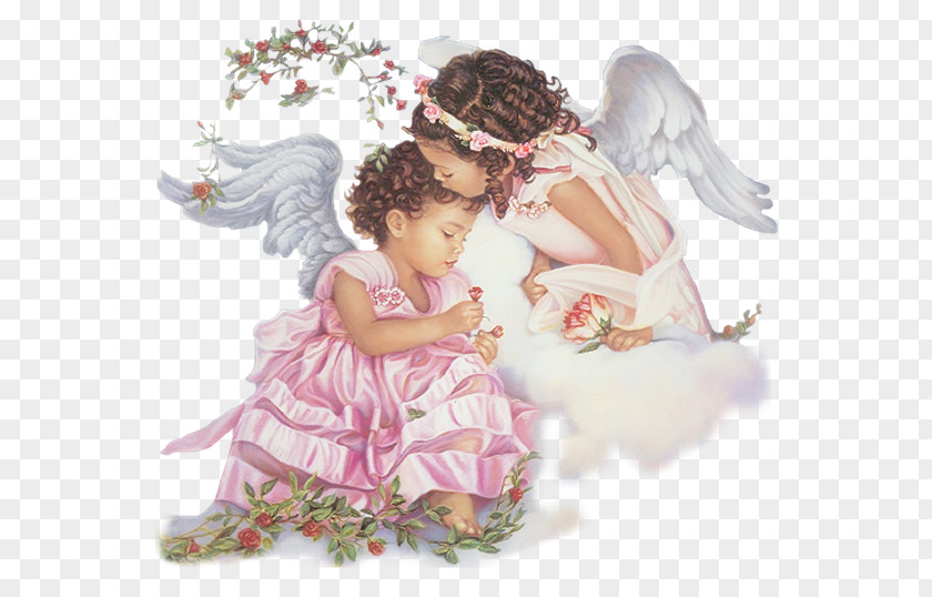 Little Girls Angels Picture Evening Animation Night PNG