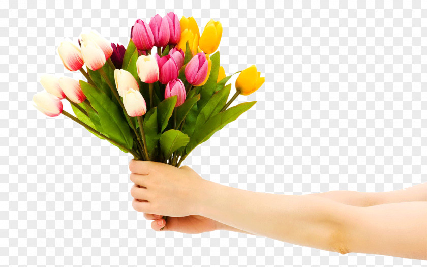 Women's Day Flower Bouquet Gift Floristry Cut Flowers PNG
