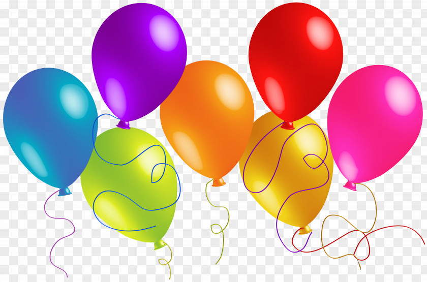 Birthday Party Balloon Clip Art PNG