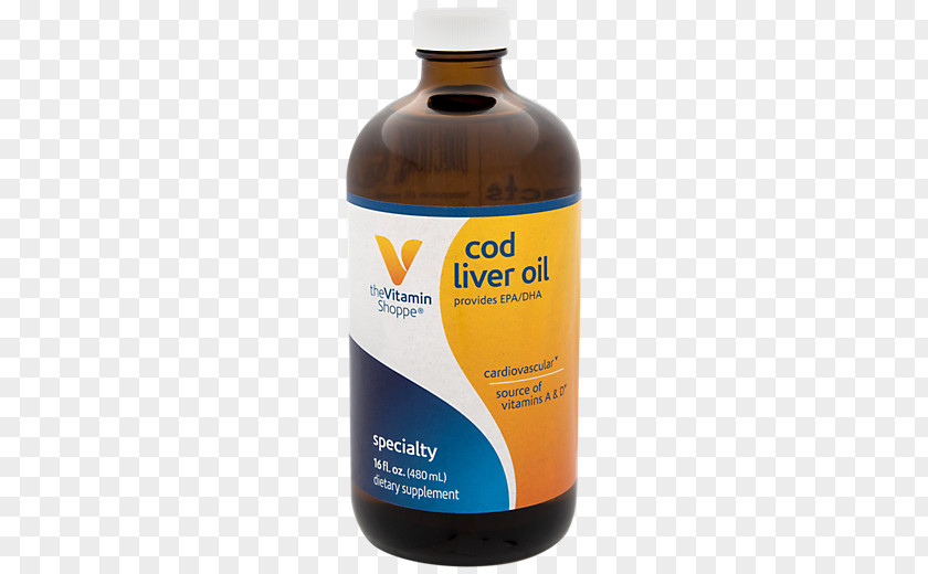 Cod Liver Oil Dietary Supplement Product The Vitamin Shoppe Capsule PNG
