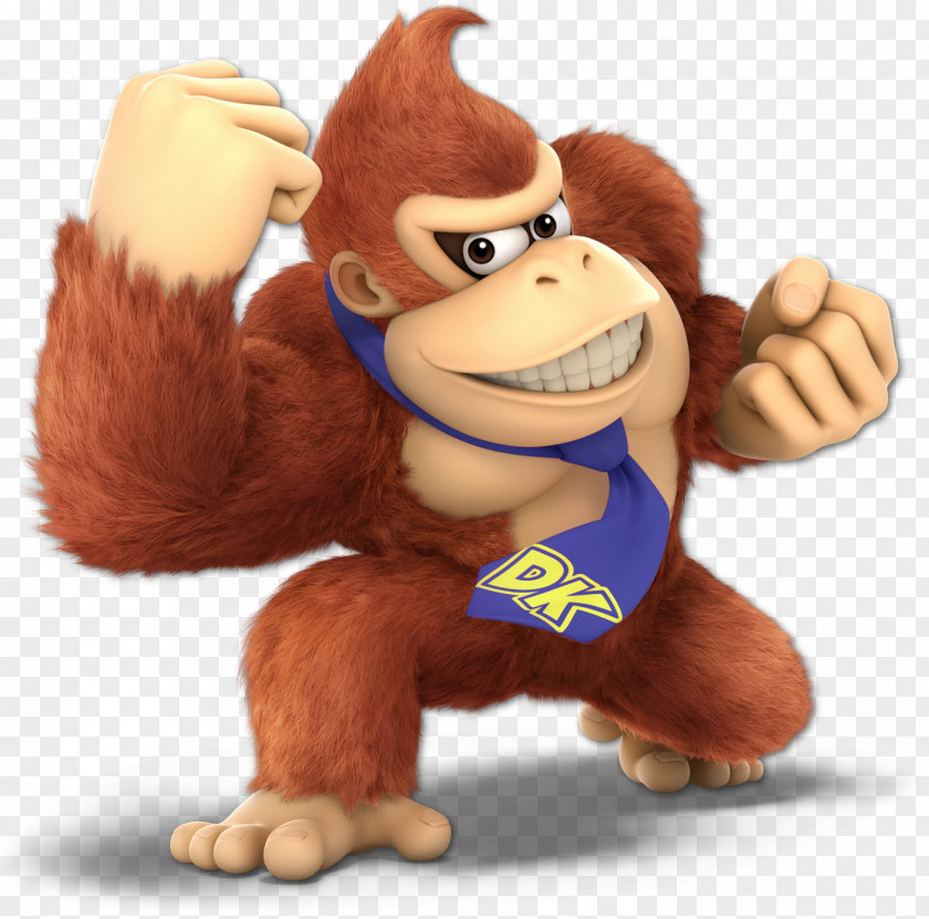 Donkey Kong Super Smash Bros Bros. Ultimate Brawl For Nintendo 3DS And Wii U Video Games PNG