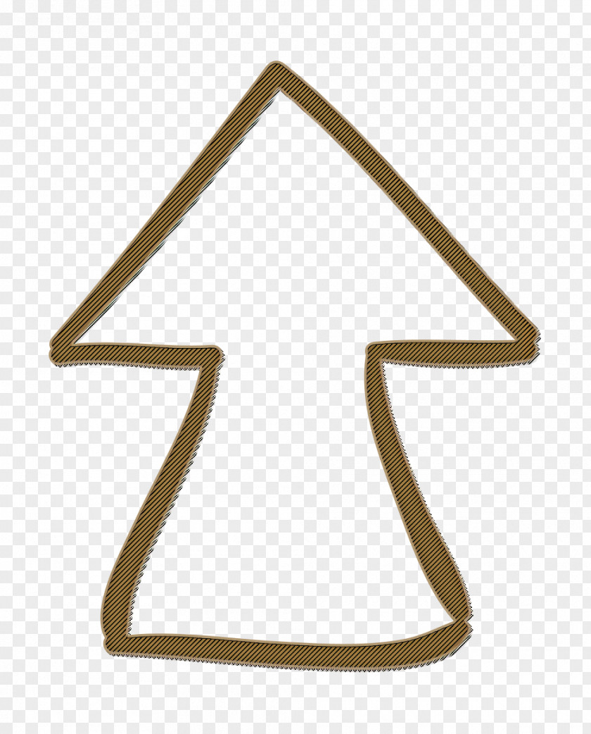 Hand Drawn Arrows Icon Upload Up Arrow PNG