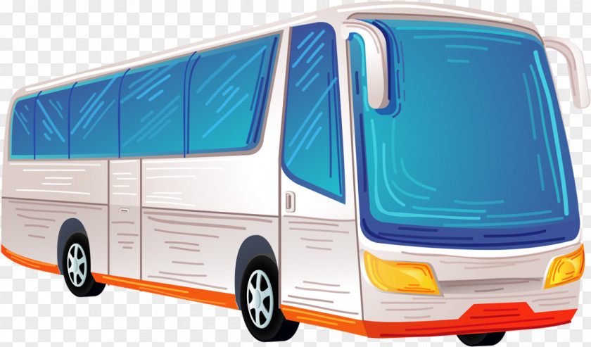 Land Vehicle Transport Tour Bus Service Car PNG