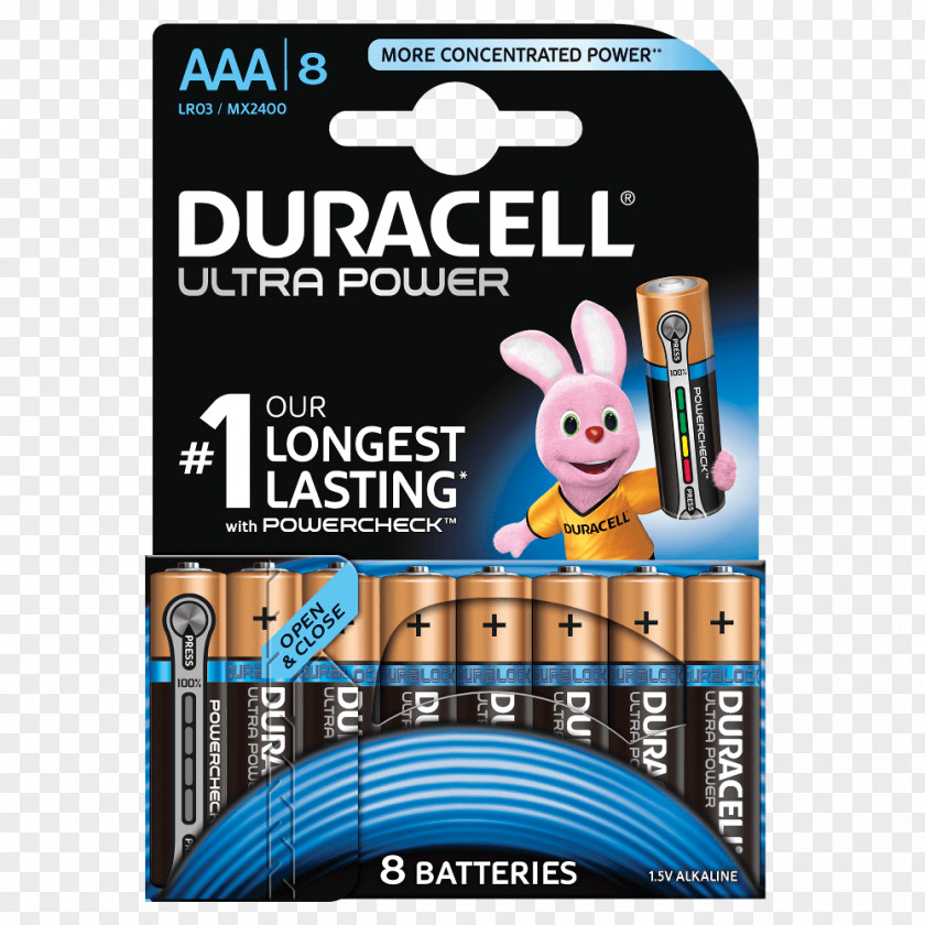 Pk Duracell AAA Battery Alkaline Charger PNG