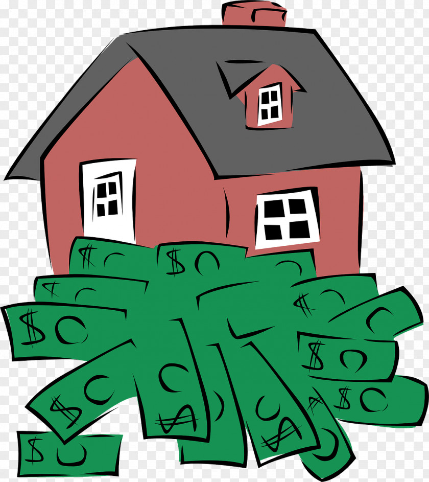 Real Estate Money Bag Clip Art PNG