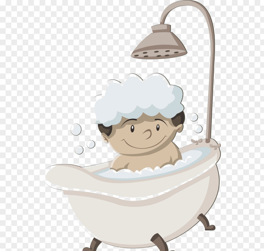 Shower Bathing Image Cartoon PNG