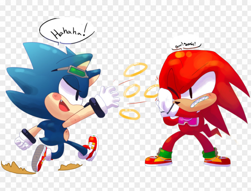 Throwin Artist Knuckles The Echidna Illustration DeviantArt PNG