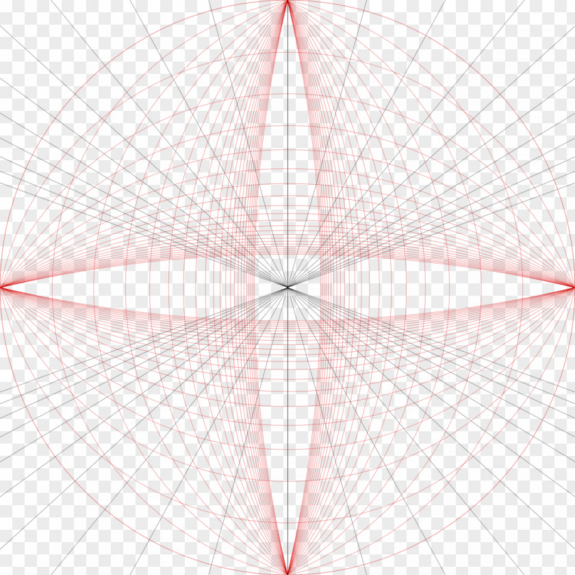 A Perspective View Symmetry Point Pattern PNG