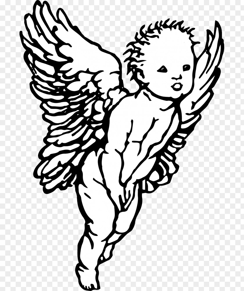 Angel Cherub Clip Art Drawing PNG