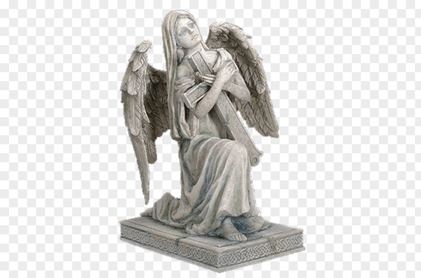 Angel Statue Michael Figurine Cherub PNG