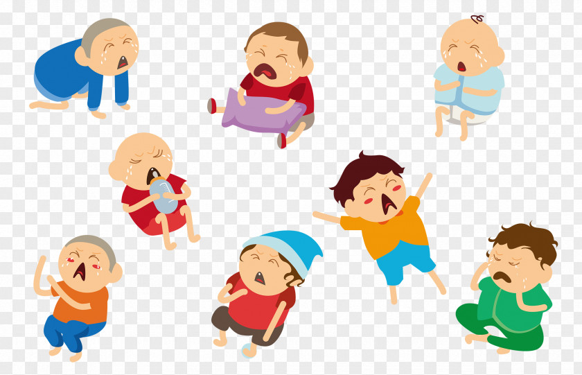 As Children Vector Graphics Crying Infant Child Image PNG